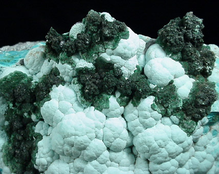 Malachite and Chrysocolla from Lubumbashi, Katanga Copperbelt, Haut-Katanga Province, Democratic Republic of the Congo