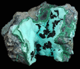 Malachite, Chrysocolla, Heterogenite from Lubumbashi, Katanga Copperbelt, Haut-Katanga Province, Democratic Republic of the Congo