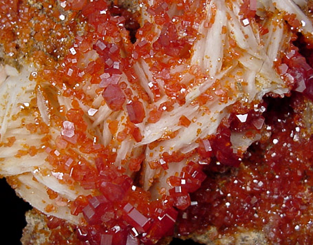 Vanadinite from Mibladen, Morocco