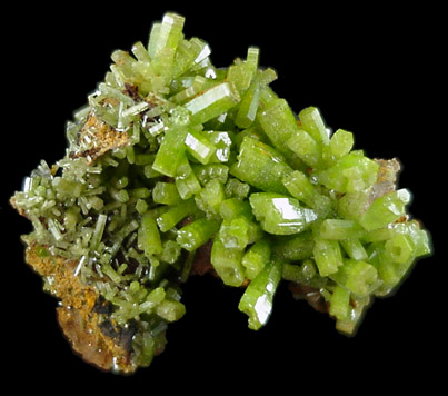 Pyromorphite from Yang Shao, near Guilin, Guangxi, China