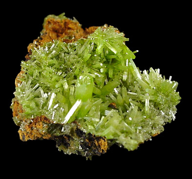 Pyromorphite from Yang Shao, near Guilin, Guangxi, China