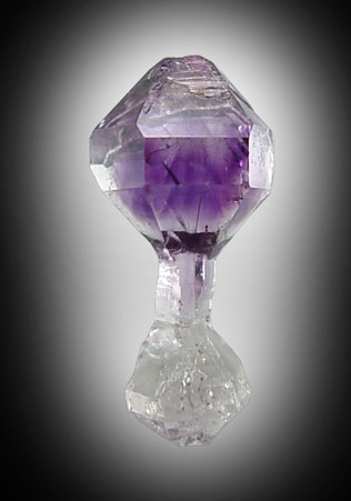 Quartz var. Amethyst from Miakanjovato, Lac Alarotra, Madagascar