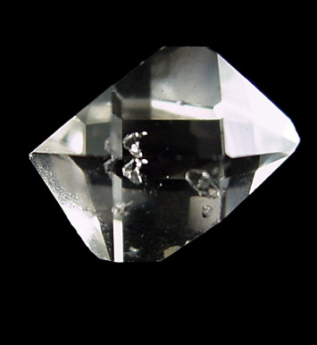 Quartz var. Herkimer Diamond from Middleville, Herkimer County, New York