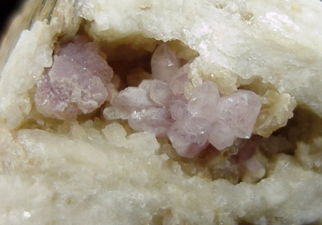 Quartz var. Rose Quartz Crystals from Plumbago Mountain, Newry, Oxford County, Maine