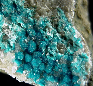 Cavansite with Chabazite from Owyee Dam, Malheur County, Oregon (Type Locality for Cavansite)