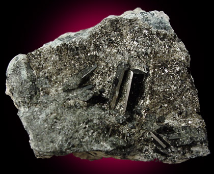 Schorl Tourmaline from Twin Tunnels Mine, Plumbago Mountain, Newry, Oxford County, Maine