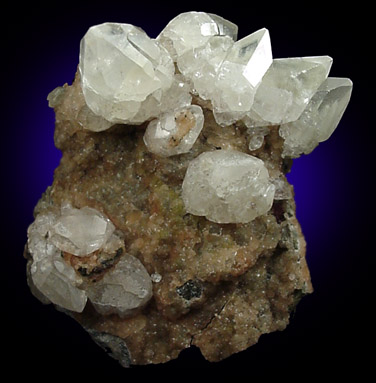 Calcite with Native Copper from Franklin Mine, Franklin (near Hancock), Houghton County, Michigan