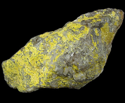 Phosphuranylite from Ruggles MIne, Grafton Center, Grafton County, New Hampshire