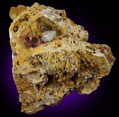 Cerussite from Grand Reef Mine, Klondyke, Graham County, Arizona