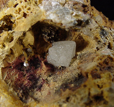 Cerussite from Grand Reef Mine, Klondyke, Graham County, Arizona