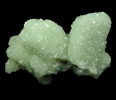 Prehnite pseudomorph after Glauberite from Fanwood Quarry (Weldon Quarry), Watchung, Somerset County, New Jersey