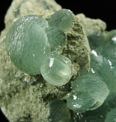 Prehnite from Prospect Park Quarry, Prospect Park, Passaic County, New Jersey