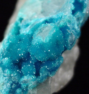 Turquoise Crystals on Quartz from Bishop Mine, Lynch Station, Campbell County, Virginia