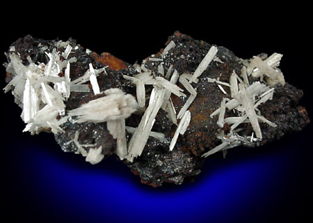 Cerussite from Flux Mine, Harshaw District, Santa Cruz County, Arizona