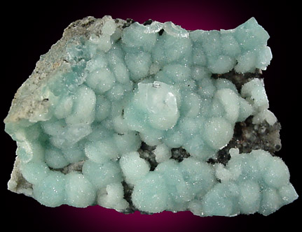 Smithsonite with Calcite from Berg Aukas Mine, 16 km ENE of Grootfontein, Otavi Mountain Land, Namibia