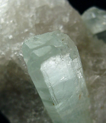 Beryl var. Aquamarine from Stoneham, Oxford County, Maine