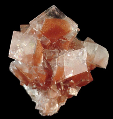 Calcite with phantom inclusions from Tsumeb Mine, Otavi-Bergland District, Oshikoto, Namibia