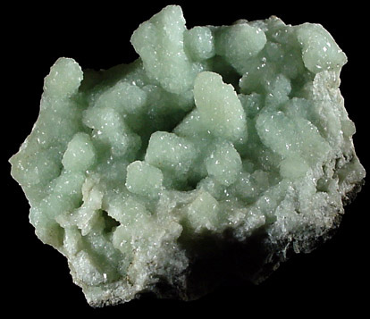 Prehnite pseudomorph after Glauberite from Fanwood Quarry (Weldon Quarry), Watchung, Somerset County, New Jersey