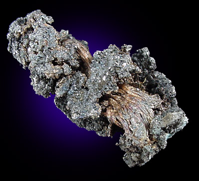 Silver from Uranium Mine #7, Pribram-Tresko, Bohemia, Czech Republic
