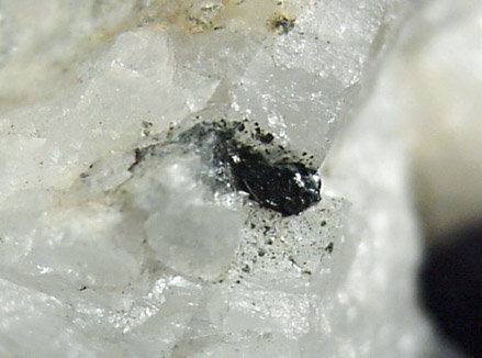 Joseite in Quartz from Caldbeck Fells, Cumbria, England