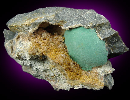 Malachite from Tsumeb Mine, Otavi-Bergland District, Oshikoto, Namibia