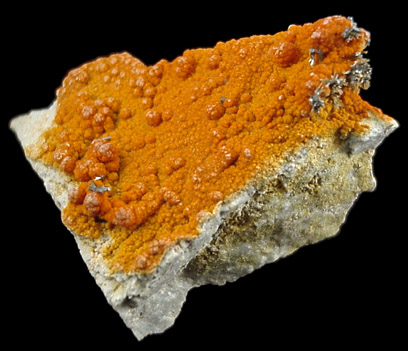 Vanadinite and Descloizite from Chalk Mountain Mine, Churchill County, Nevada
