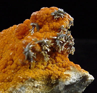 Vanadinite and Descloizite from Chalk Mountain Mine, Churchill County, Nevada