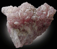 Quartz var. Rose Quartz Crystals from Vama, Nuristan Province, Afghanistan