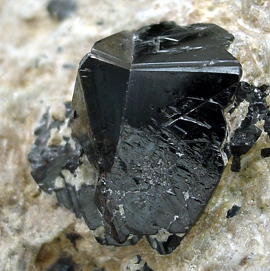 Cassiterite from Schlaggenwald, Bohemia, Czech Republic