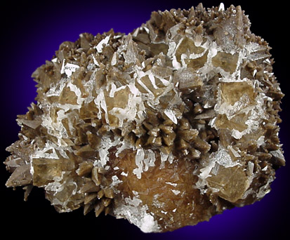 Fluorite and Calcite from Carmen Mine, Santa Eulalia District, Aquiles Serdn, Chihuahua, Mexico