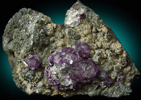 Fluorite, Quartz, Pyrite from Schlaggenwald, Bohemia, Czech Republic