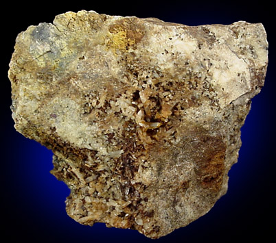 Cervantite from Wells Fargo Mine, Deer Trail, Stevens County, Washington