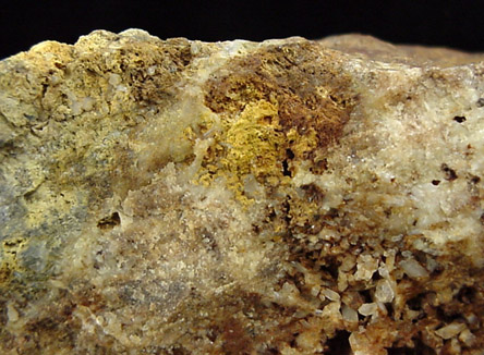 Cervantite from Wells Fargo Mine, Deer Trail, Stevens County, Washington