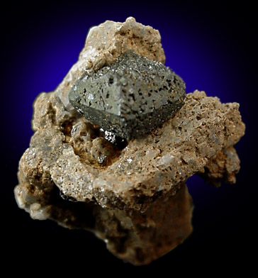 Brookite on Quartz from Magnet Cove, Hot Spring County, Arkansas