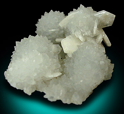 Barrerite on Quartz from Rocky Pass Area, Kuiu Island, Alaska