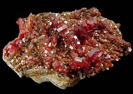 Vanadinite from Mibladen, Morocco