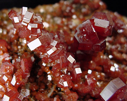 Vanadinite from Mibladen, Morocco