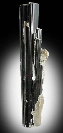 Schorl Tourmaline with Quartz from Skardu Road, Baltistan, Gilgit-Baltistan, Pakistan