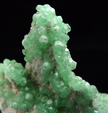 Smithsonite (rare pseudo-dodecahedral crystals) from Tsumeb Mine, Otavi-Bergland District, Oshikoto, Namibia