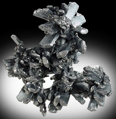 Stibnite from Baiutz, Maramures, Romania