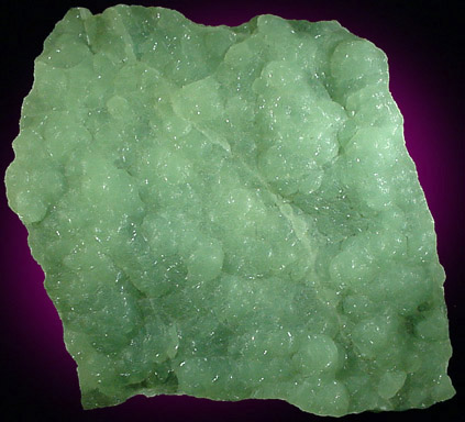 Prehnite from Prospect Park Quarry, Prospect Park, Passaic County, New Jersey