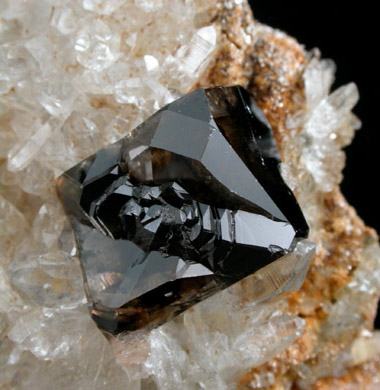 Cassiterite (twinned crystal) from Ximeng, Yunnan, China