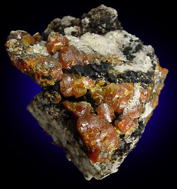 Mimetite from Dry Gill, Caldbeck Fells, Cumberland, England