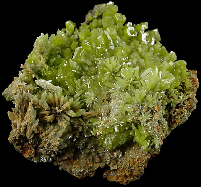 Pyromorphite from Yang Shao, near Guilin, Guangxi, China