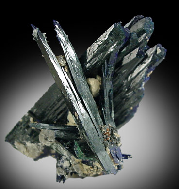 Azurite from Tsumeb Mine, Otavi-Bergland District, Oshikoto, Namibia