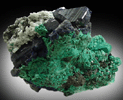 Azurite and Malachite from Tsumeb Mine, Otavi-Bergland District, Oshikoto, Namibia