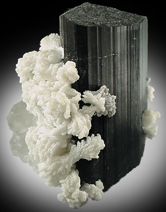 Schorl Tourmaline with Albite, Quartz from Bulochi, Shengus, Skardu Road, Gilgit, Pakistan