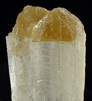 Aragonite with Calcite termination from Atlas Mountains, Sefrou Province, Fs-Boulemane, Morocco