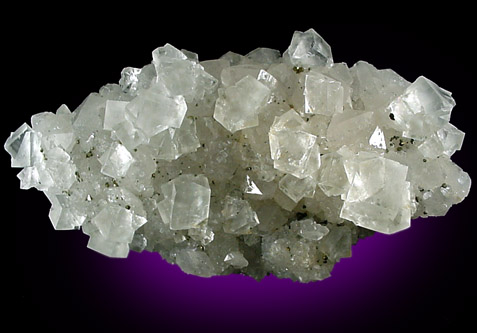 Fluorite and Quartz from Cambokeels Mine, Westgate, Weardale District, County Durham, England