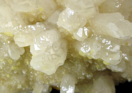 Celestine with Sulfur from Agrigento District (Girgenti), Sicily, Italy